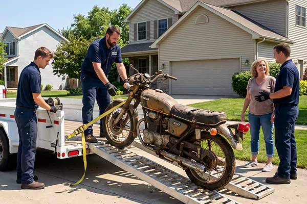 Junk Motorcycle Removal in St. Louis, MO