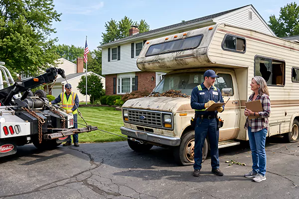 Junk RV Removal in St. Louis, MO