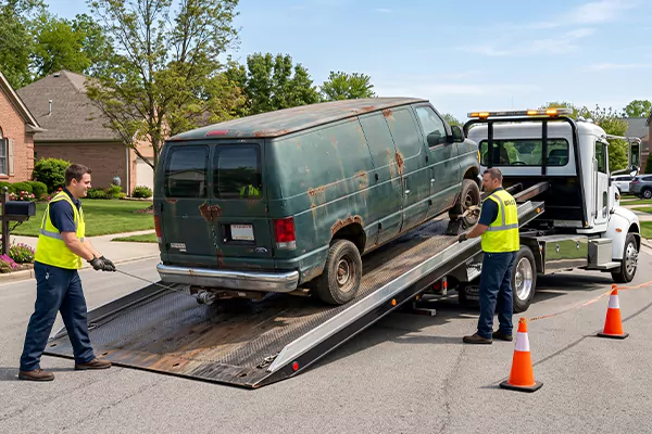 Junk Van Removal in St. Louis, MO