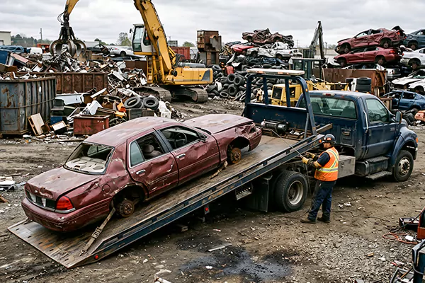 Scrap Car Removal in St. Louis, MO