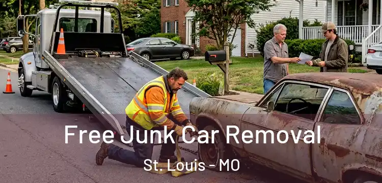 Free Junk Car Removal St. Louis - MO