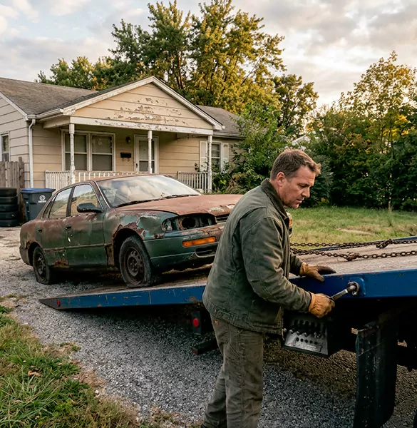 Trusted 24 hour junk car removal service in St. Louis, MO