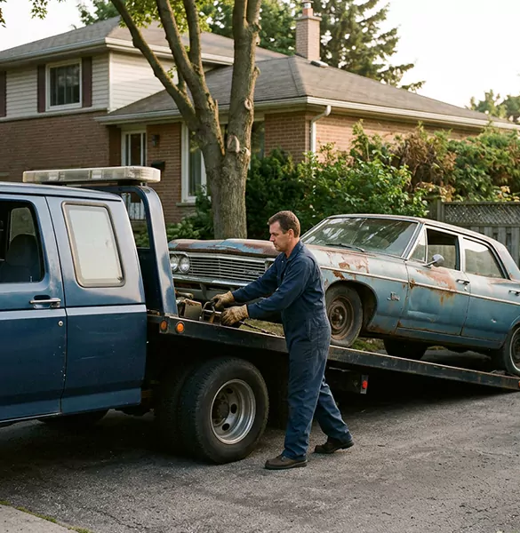 Trusted old car removal service in St. Louis, MO