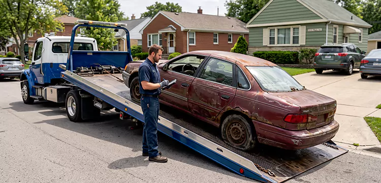 Non-Running Junk Vehicle Removal in St. Louis