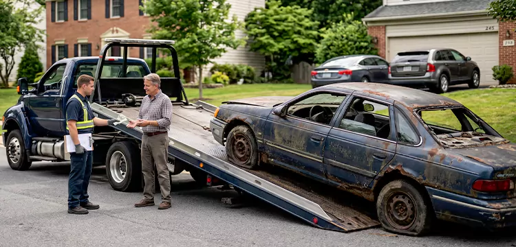 Old Junk Car Removal in St. Louis