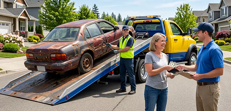 Water-Damaged Scrap Car Removal in St. Louis