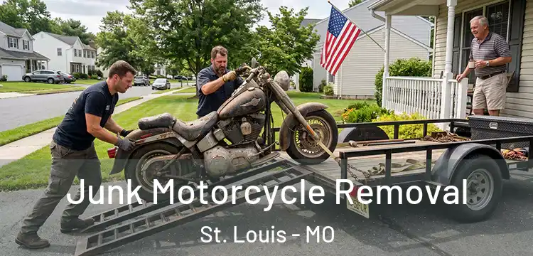  Junk Motorcycle Removal St. Louis - MO
