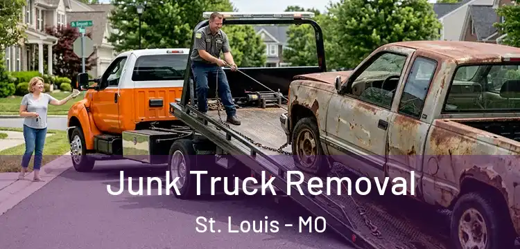 Junk Truck Removal St. Louis - MO