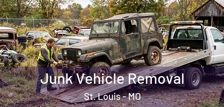  Junk Vehicle Removal St. Louis - MO